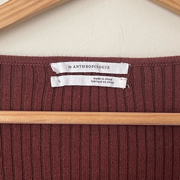 Anthropologie cut out sweater top - Picture 4 of 5